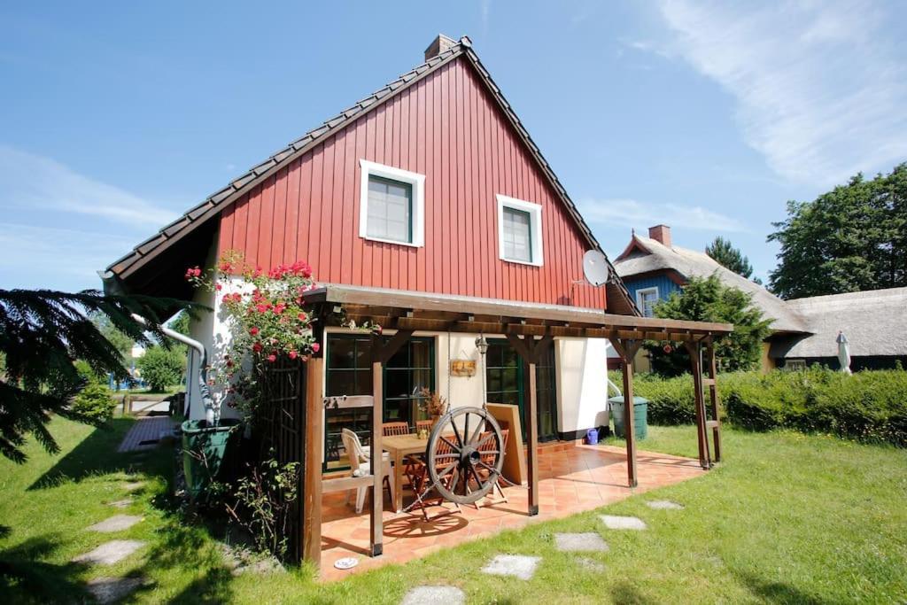 Trollhus - Grosses Familienfreundliches Ferienhaus Born Eksteriør billede