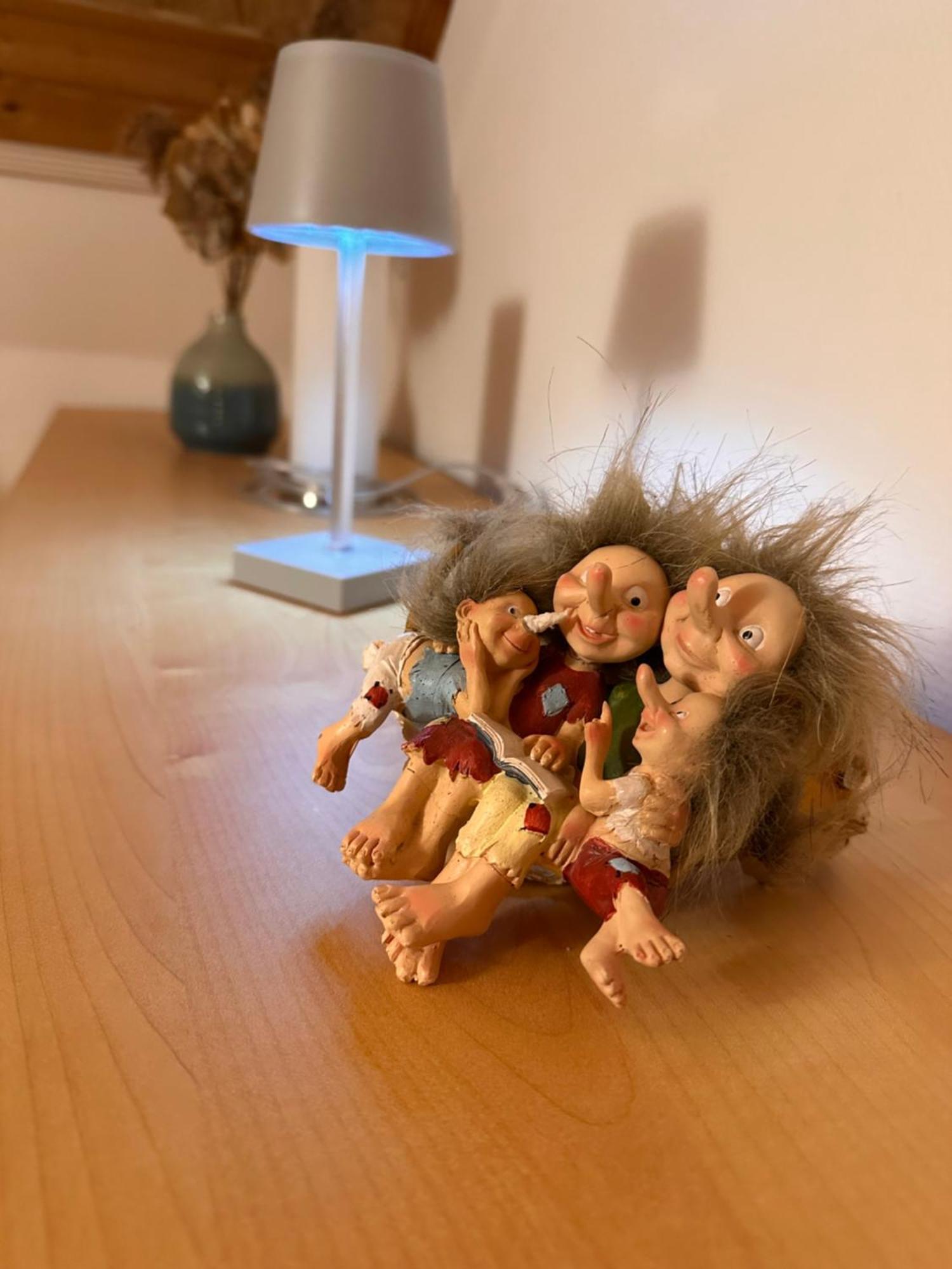 Trollhus - Grosses Familienfreundliches Ferienhaus Born Eksteriør billede